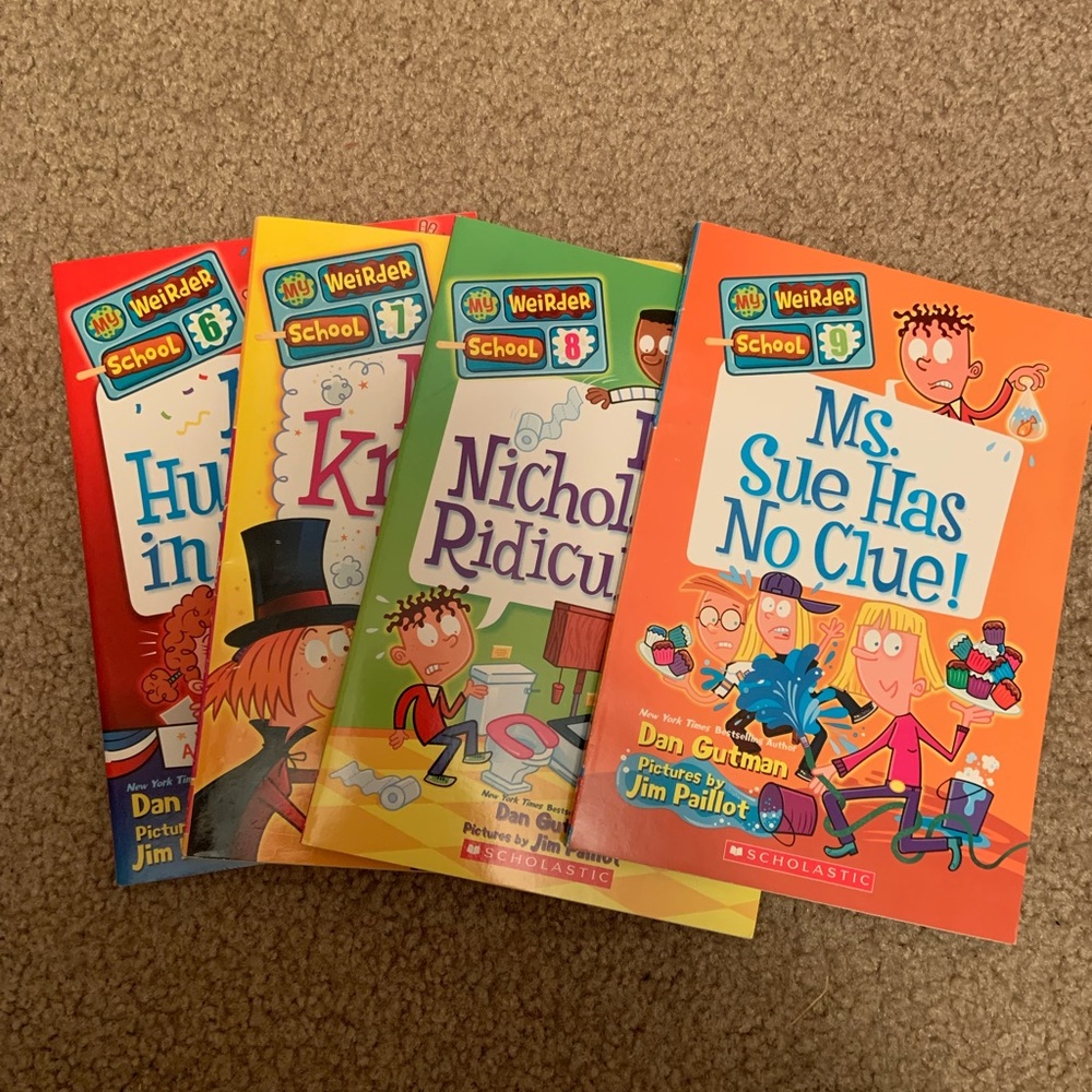 my weirder class books # 6-12